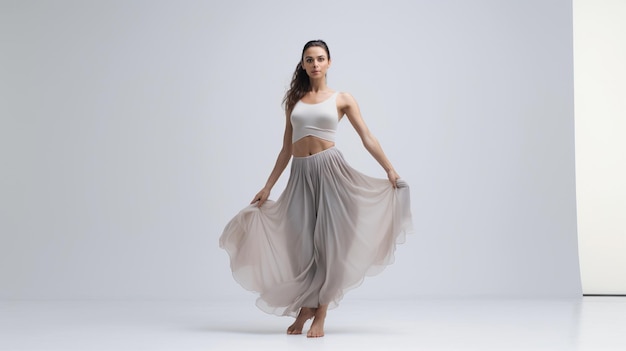 bailarina de ballet contemporáneo