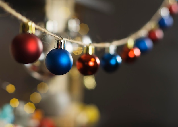 Foto baile de navidad antes de la luz del año nuevo