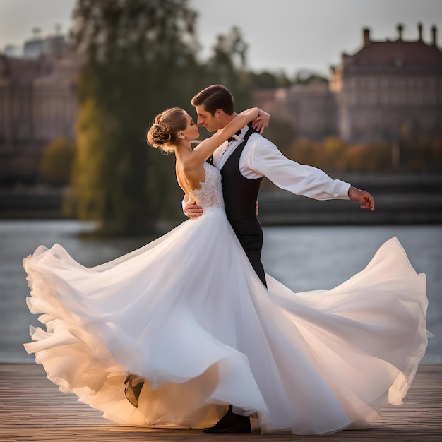 Foto el baile romántico