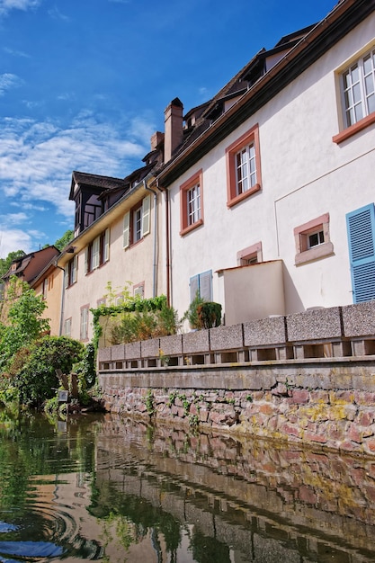 Bairro Little Venice e Rio Auch em Colmar, Haut Rhin na Alsácia, França.