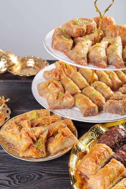 Baklava com pistache