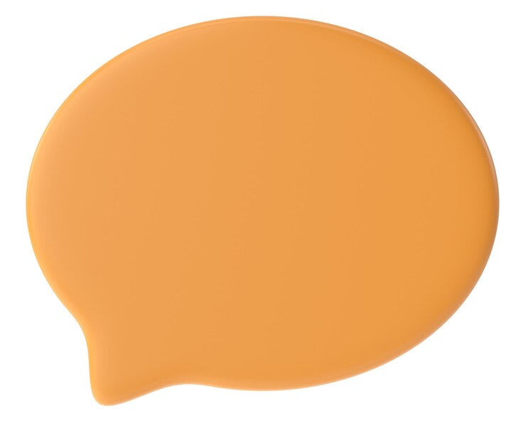 Foto balão de fala balão de fala ilustração 3d da caixa de texto