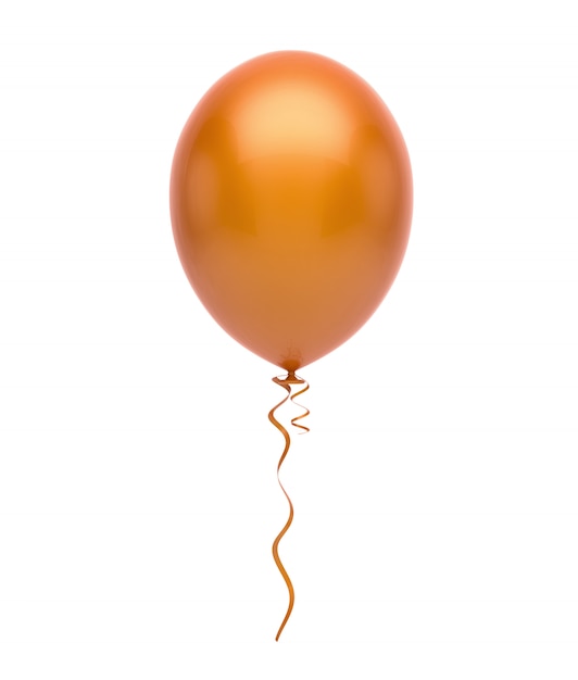 Foto balão laranja
