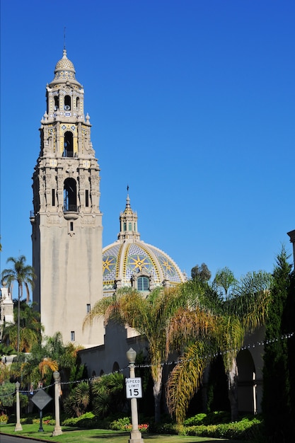 Balboa Park Bell Tower de San Diego en San Diego California