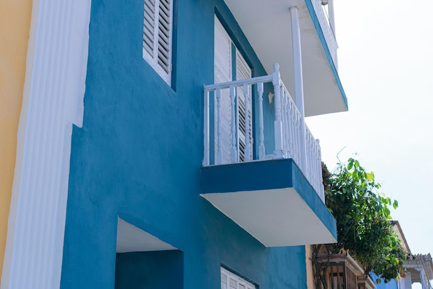 Balcon De Madera En Cartagena Colombia