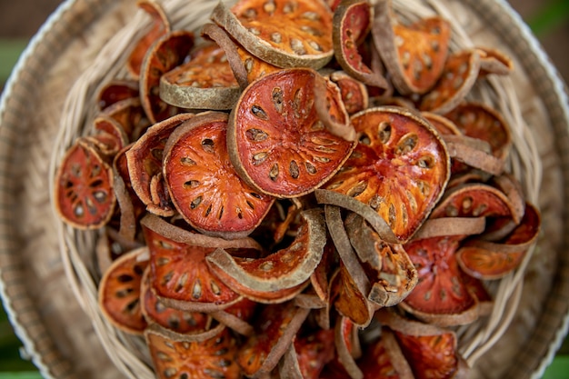 Bale Fruit getrocknete Teescheiben