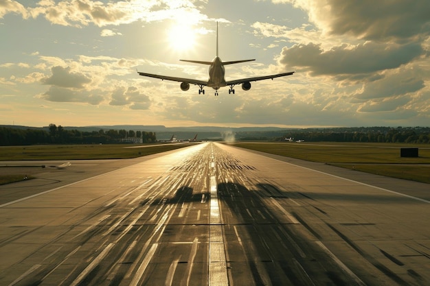 Ballet Aeroporto Vertical View of Takeoff Delight