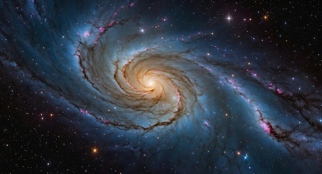 Ballet Cósmico Uma colisão de galáxias de tirar o fôlego