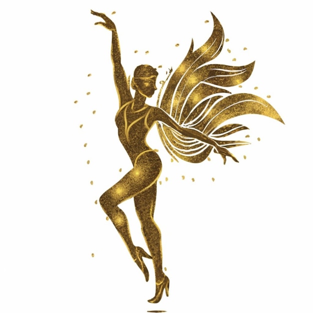 Ballett-Tänzerin Illustration