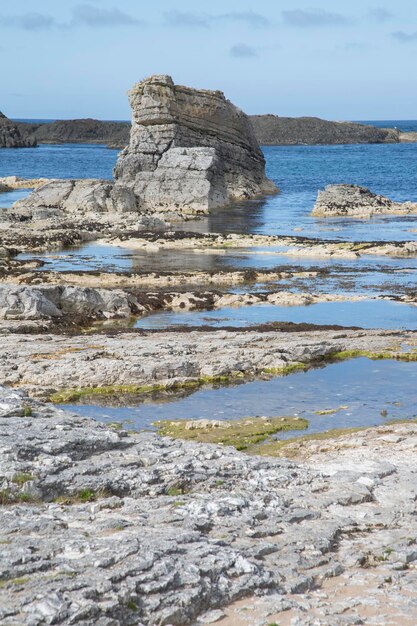 Ballintoy Harbour Beach Irlanda del Norte Europa