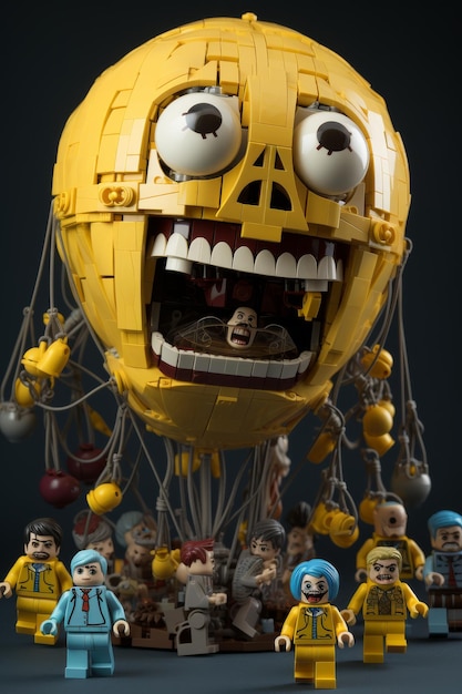 Ballon aus Legos