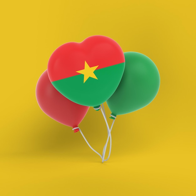 Balões de burkina faso