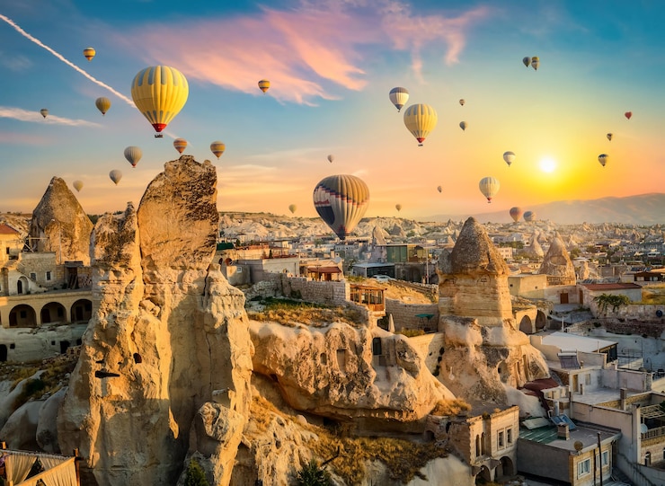 Balões em Goreme