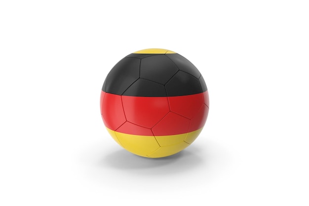 Balón de fútbol clásico Bandera de Alemania