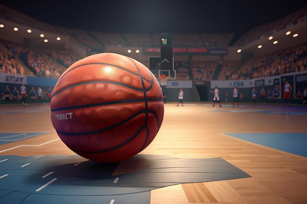 El baloncesto en 3D