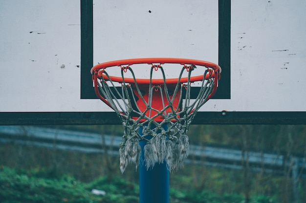 Baloncesto deporte en la calle.