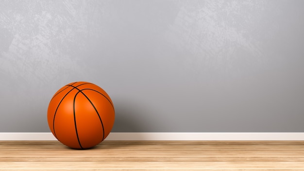 Baloncesto en la habitación aislada