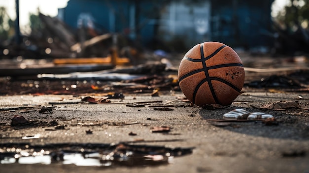 Foto el baloncesto