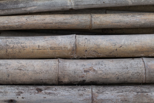 Bambus Holzwand Textur für Hintergrund, Vintage-Textur-Stil