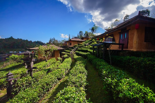 Ban Rak Thai una antigua comunidad china en la provincia de Mae Hong Son en el norte de Tailandia