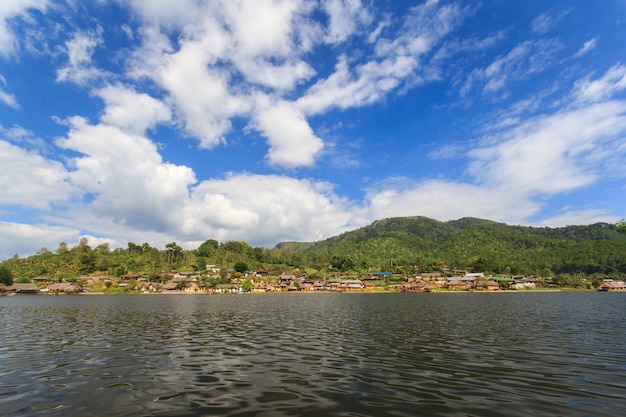 Ban Rak Thai Village, un asentamiento chino en Pai, provincia de Mae Hong Son, en el norte de Tailandia.