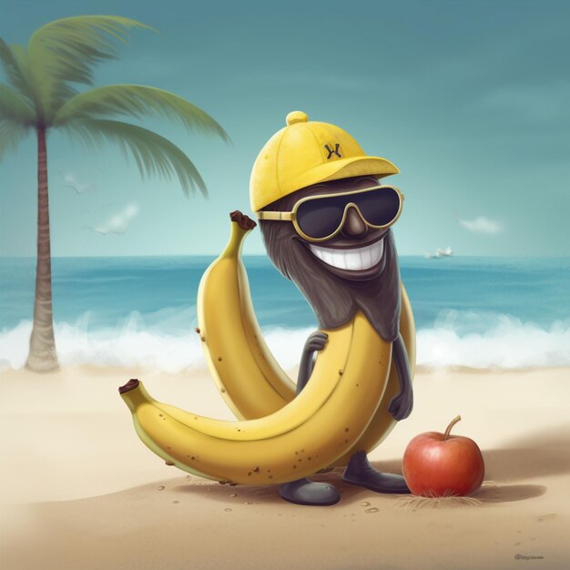 banana animada 7