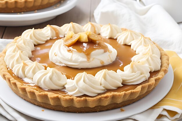 Banana Dulce de Leche Pie Bananenkaramell