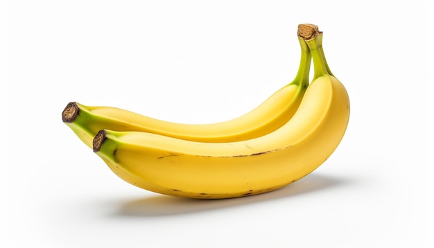 Banana em branco