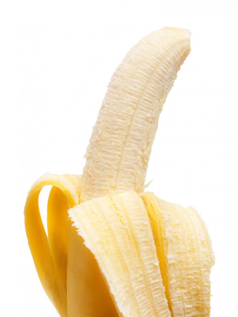 Banana em branco