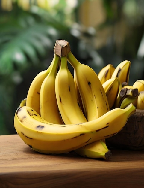 Foto banana (plátano y plátano)