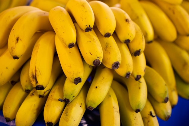 Bananas frescas no mercado