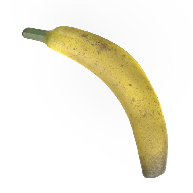 Banane 3D-Modellierung