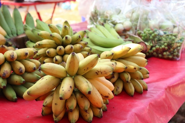 Banane am Straßenlebensmittel