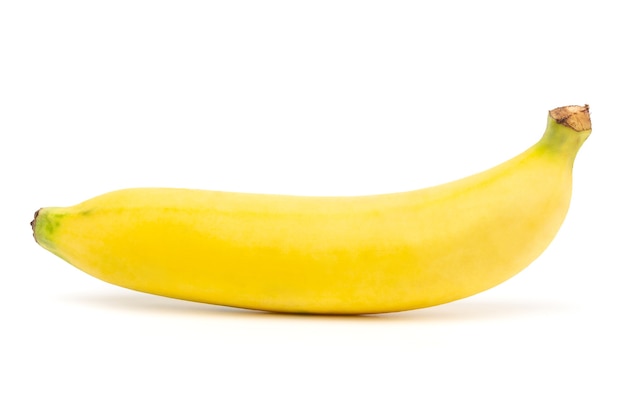 Banane isoliert Nahaufnahme