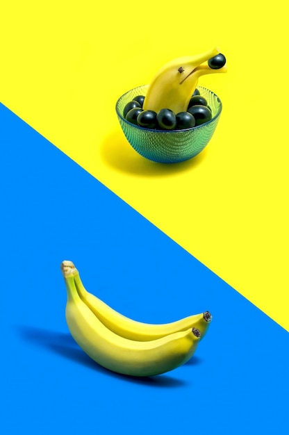 Banane und Bananendelfin