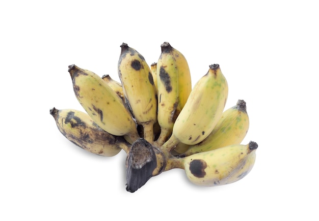 Bananen isoliert auf weißem Hintergrund