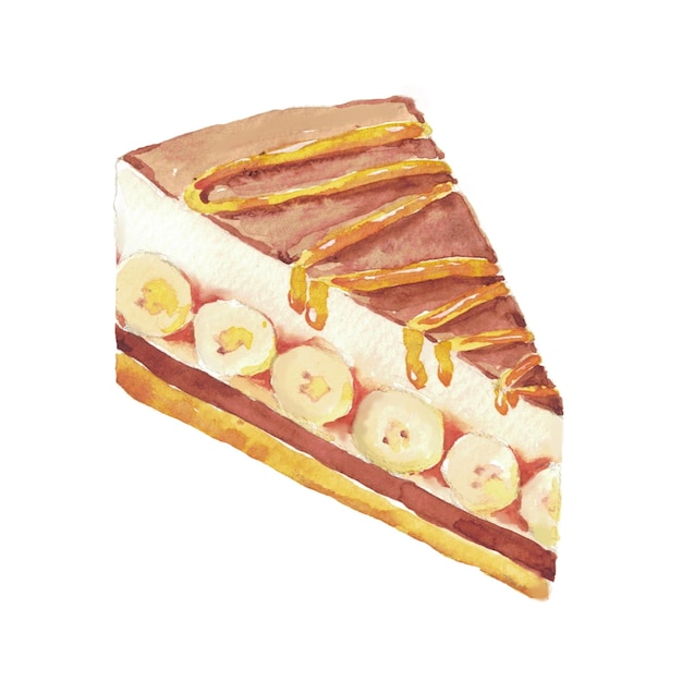 Foto bananenkuchen