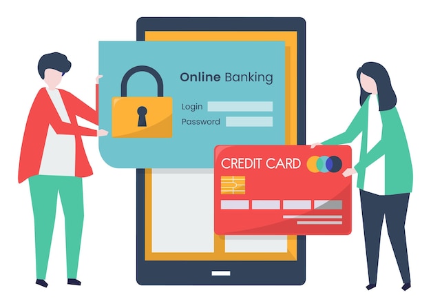 Banco em linha ilustração png fundo transparente