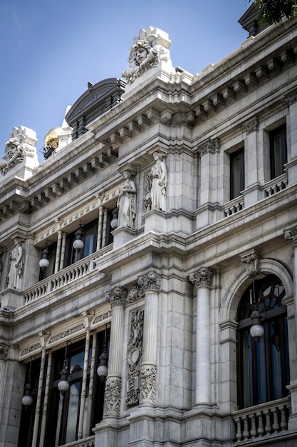 Banco, Imagem da cidade de Madrid, sua arquitetura característica