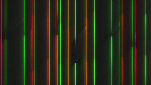 Bandas de aberración cromática generadas por computadora Pixel ruido multicolor 3d renderizado fondo abstracto