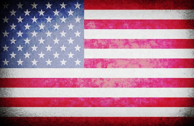 Bandeira americana Vintage