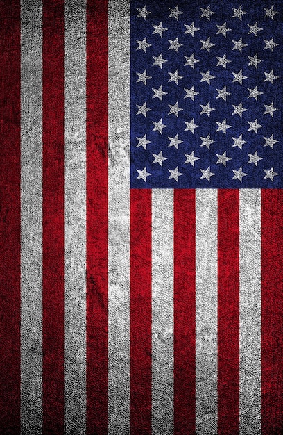 Bandeira americana Vintage