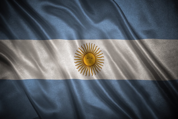 Foto bandeira da argentina fundo