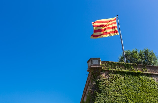 Foto bandeira da espanha