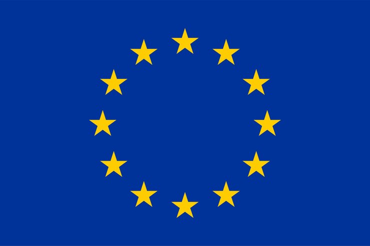 Foto bandeira da europa