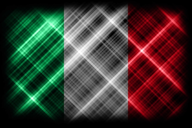 Bandeira da Itália, bandeira nacional, fundo da bandeira moderna