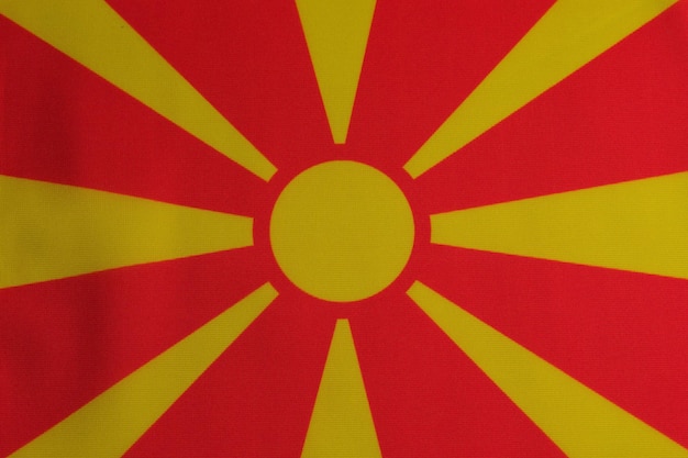 Bandeira da Macedônia do Norte