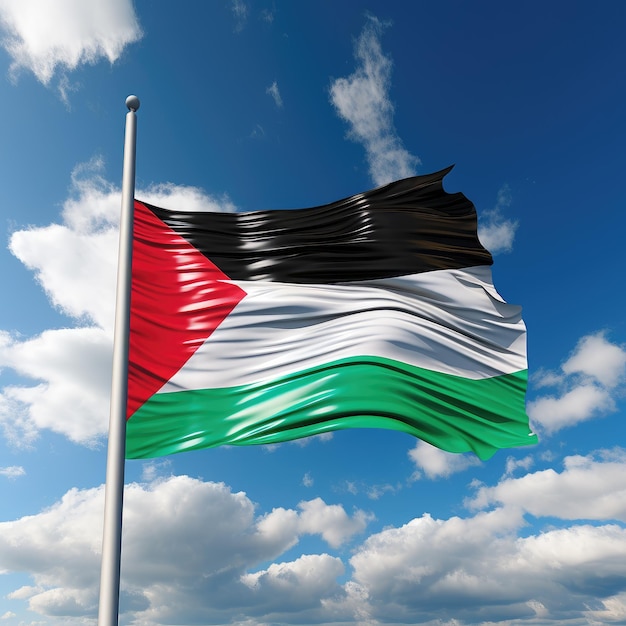 Foto bandeira da palestina