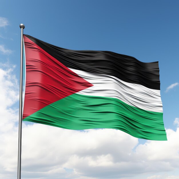 Foto bandeira da palestina