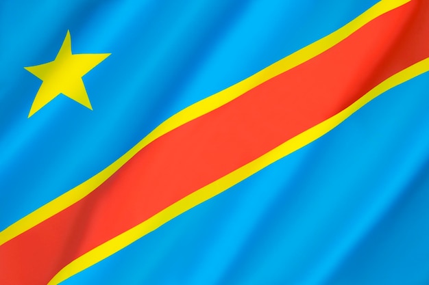 Bandeira da República Democrática do Congo